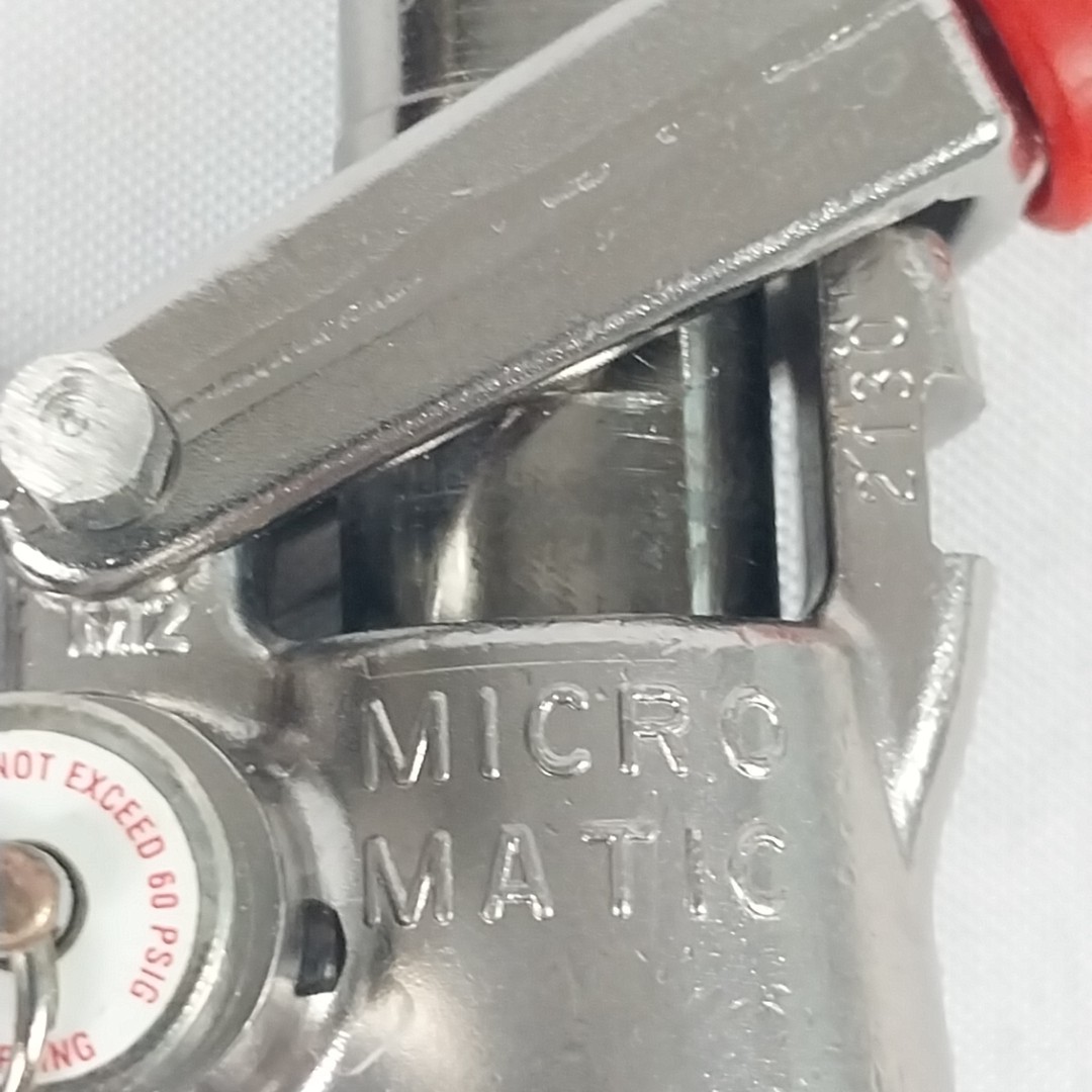 Micro Matic S-Type Keg Coupler Sankey D Beer Tap Red Handle – Clean Tested