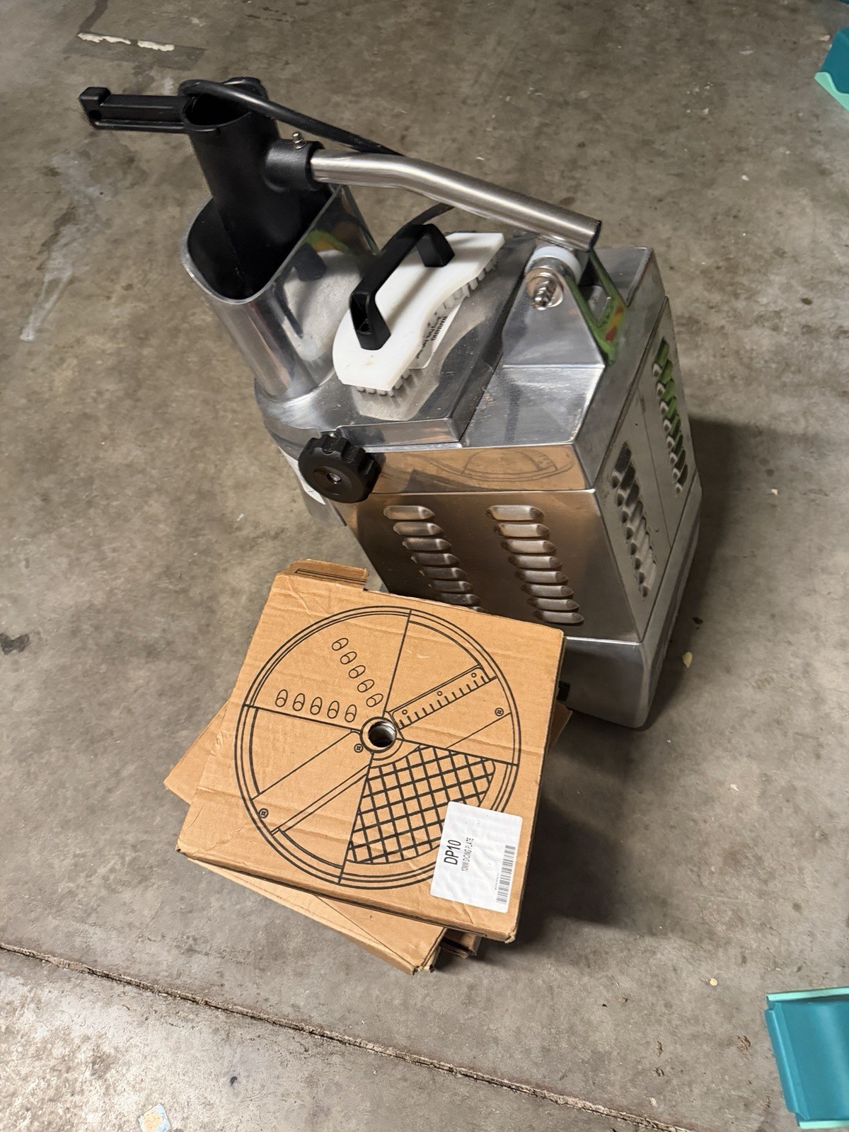 Univex Commercial Continuous Feed Food Processor Continuous Feed Processor