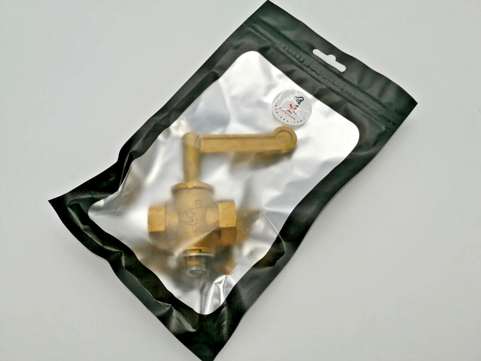 Chinese Wok Range Burner Gas Valve Replacement *(Brass *3/8″ NPT Inlet & Outlet)