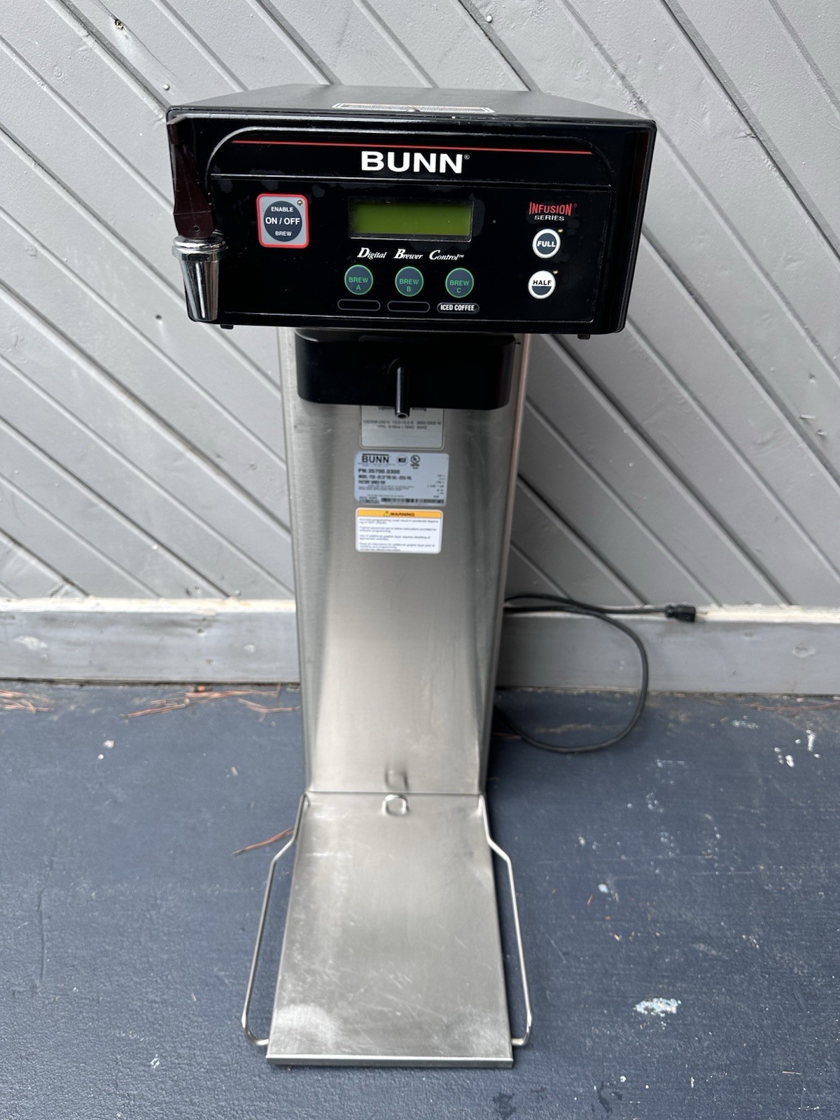 Bunn, Tea Coffee Brewer -ITCB Infusion Series, Dual Volt, 29″ No Brw Basket