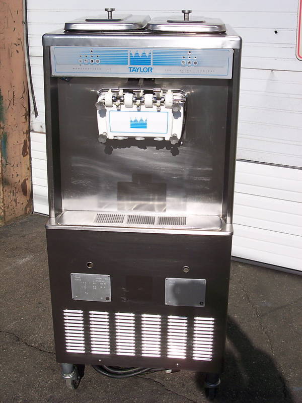 Taylor Soft Serve Ice Cream Machines, 1-ph. or 3-ph. Water-Cooled & Air-Cooled
