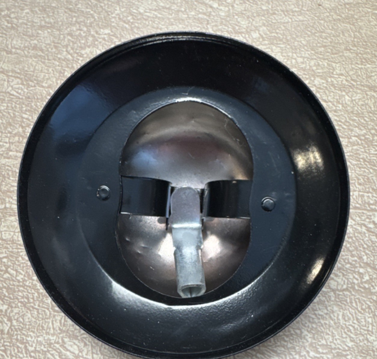 Metal Call Bell Service Bell with Black Base for Tabletop