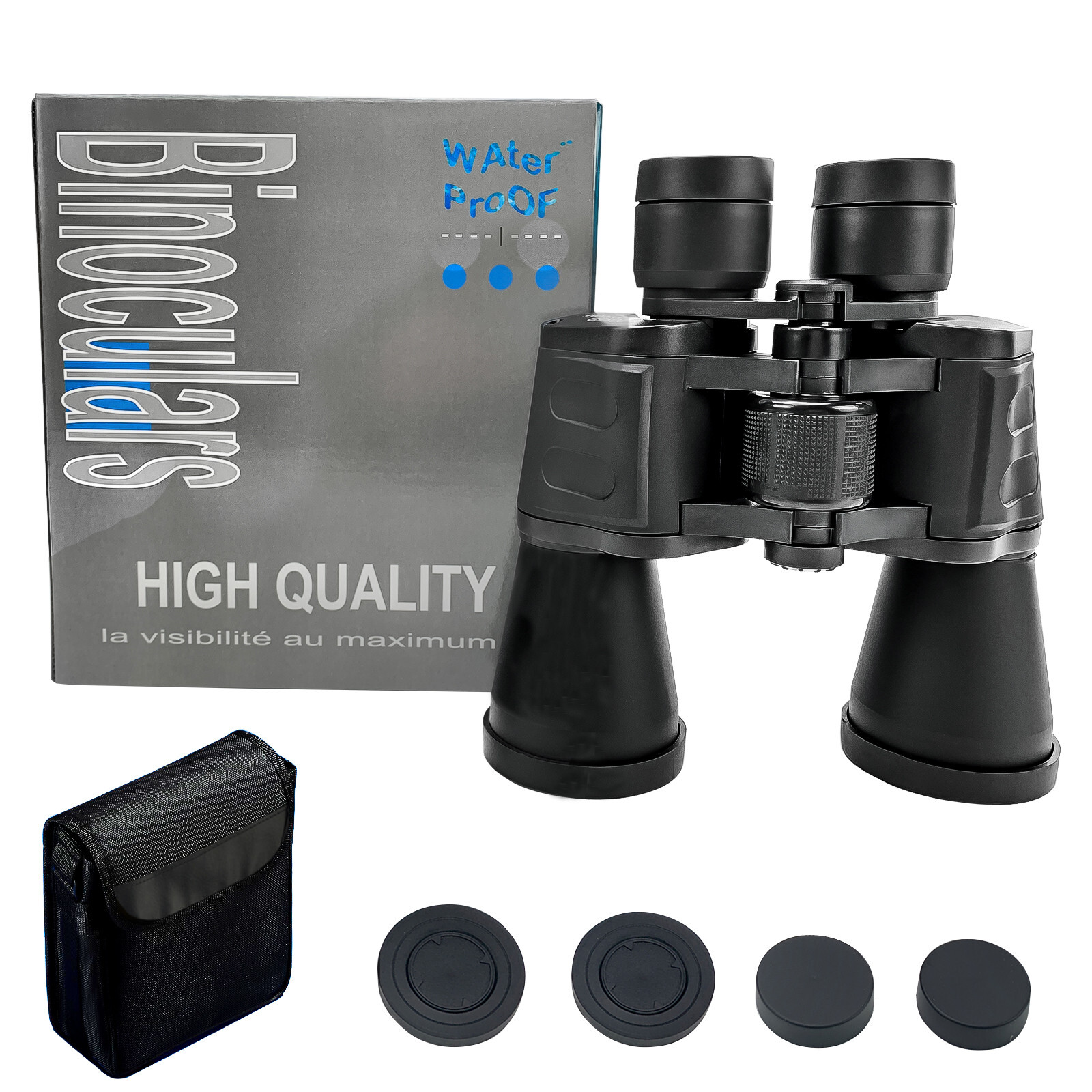 20X50 HD Binoculars Compact & Waterproof Binoculars for Bird Watching, Hunting