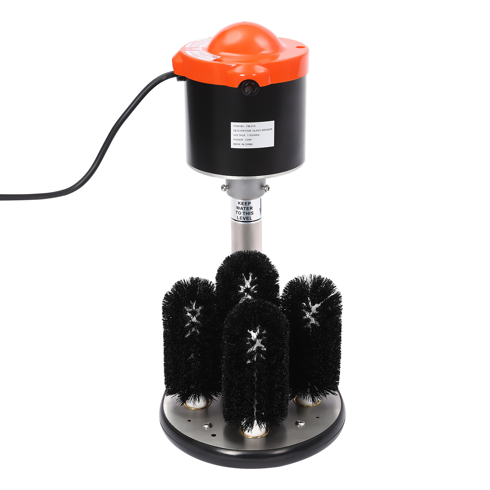 Electric Cup Washer Commercial Glass Washer Wine Glass Cleaning Machine