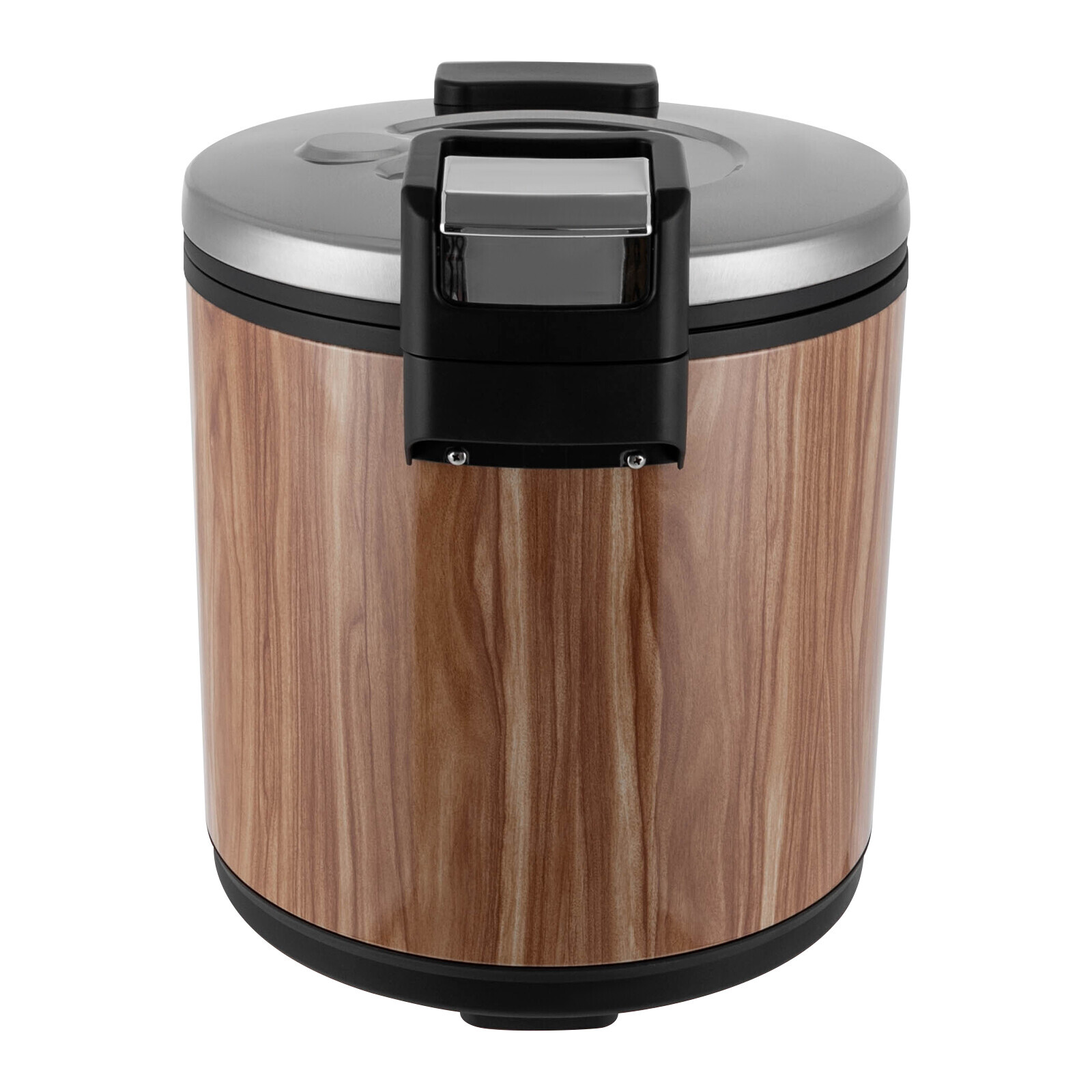 Electric Rice Warmer Stainless Steel Cylindrical Shape Commercial Rice Warmers