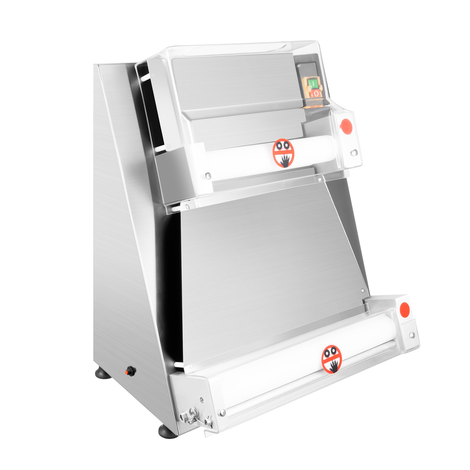 4″-16″ Electric Pizza Dough Press Machine Commercial Pizza Pastry Sheeter Press