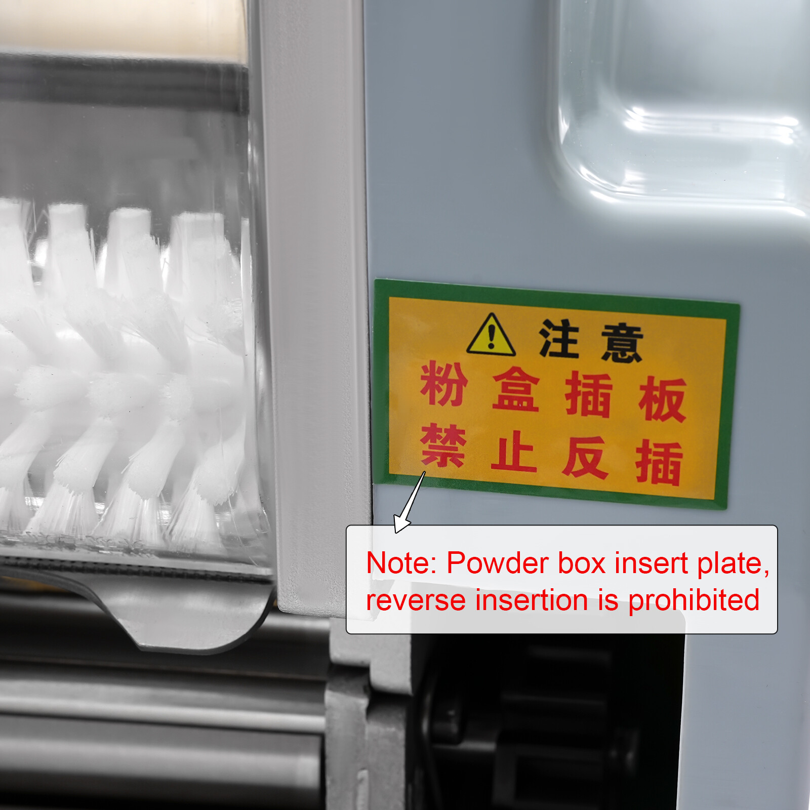 Automatic Dumpling Skin Machine 110V Dumpling Wrapper Maker 60 Pieces/Min Silver