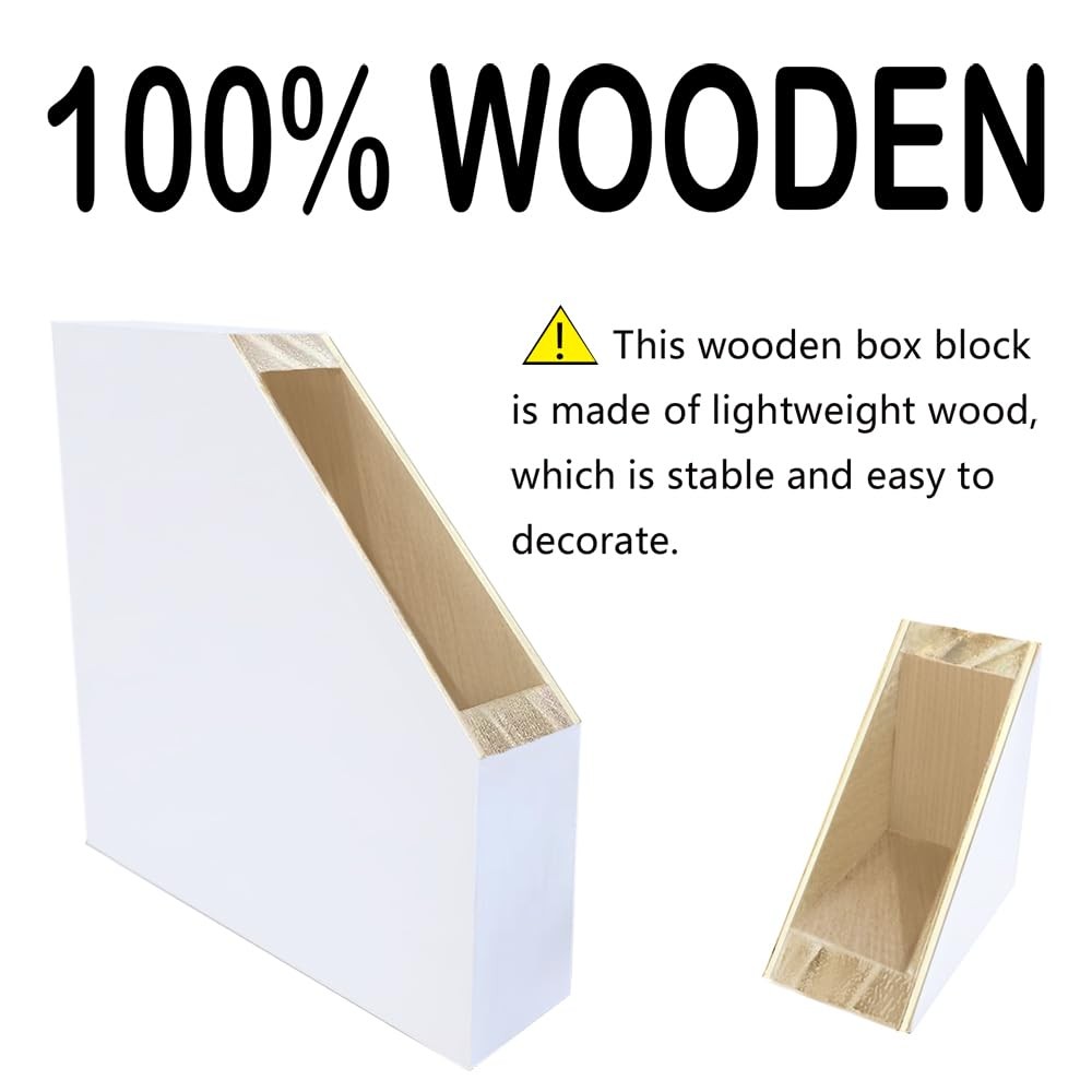 Be the Person You Want to Work with Sign Wooden 5″X5″X1″, White