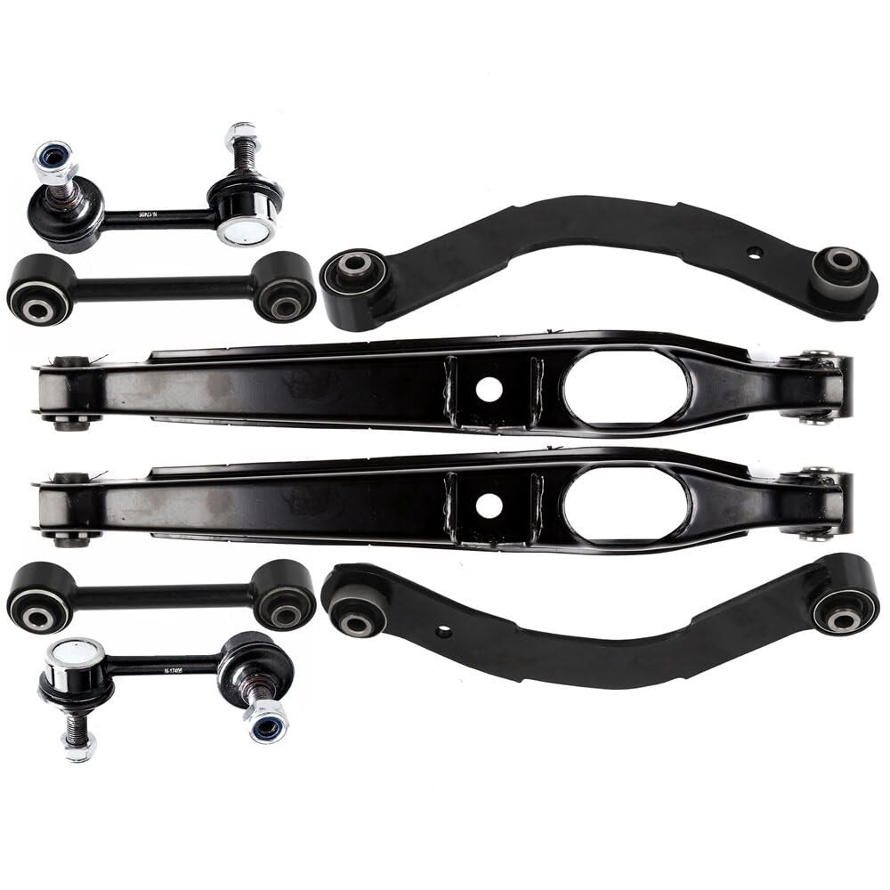 8Pc Rear Control Arm & Sway Bar Link Set for Dodge Caliber Jeep Compass Patriot