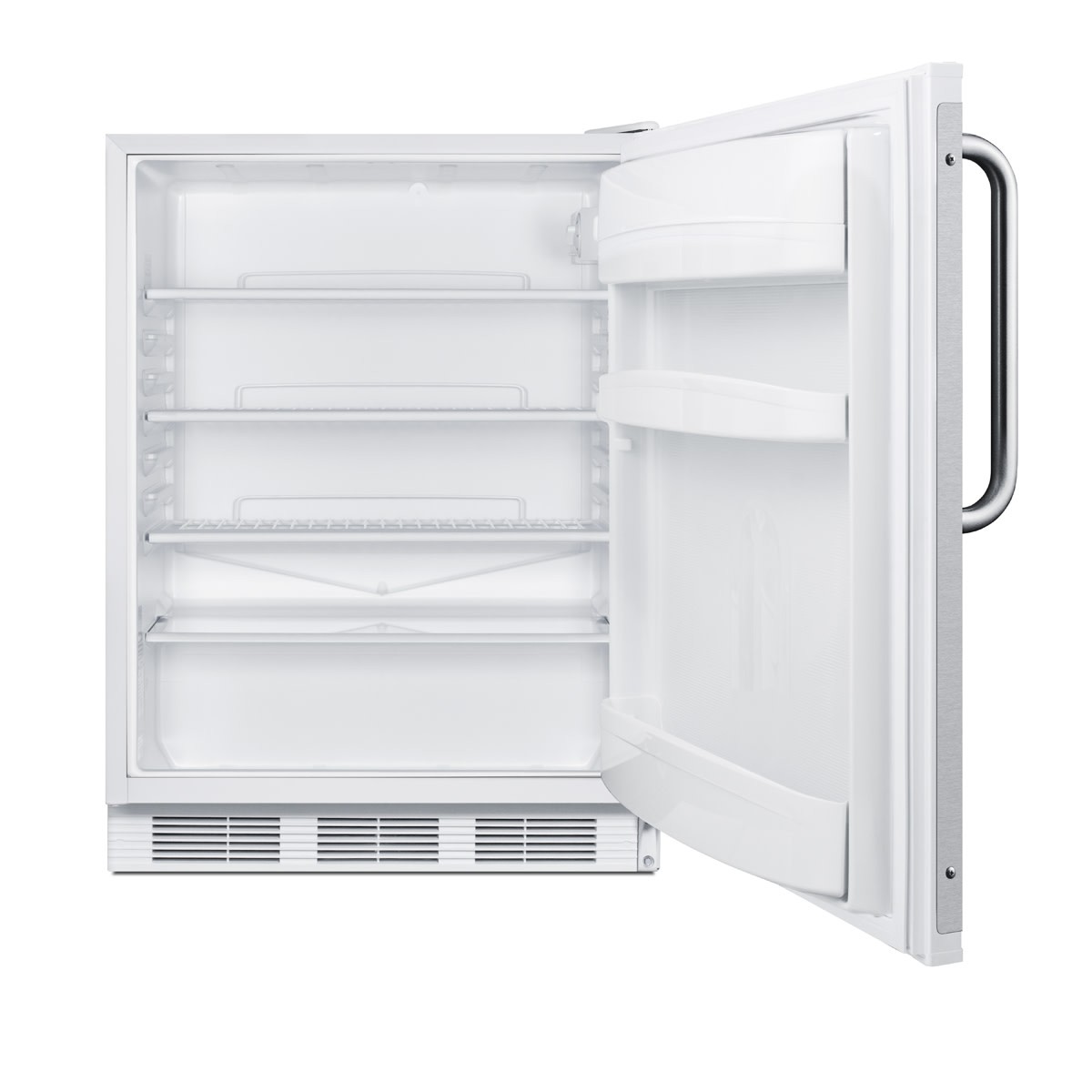 Summit FF67BZADA 24″W 5.5 Cu. Ft. Capacity Commercial Bar Cooler – Black