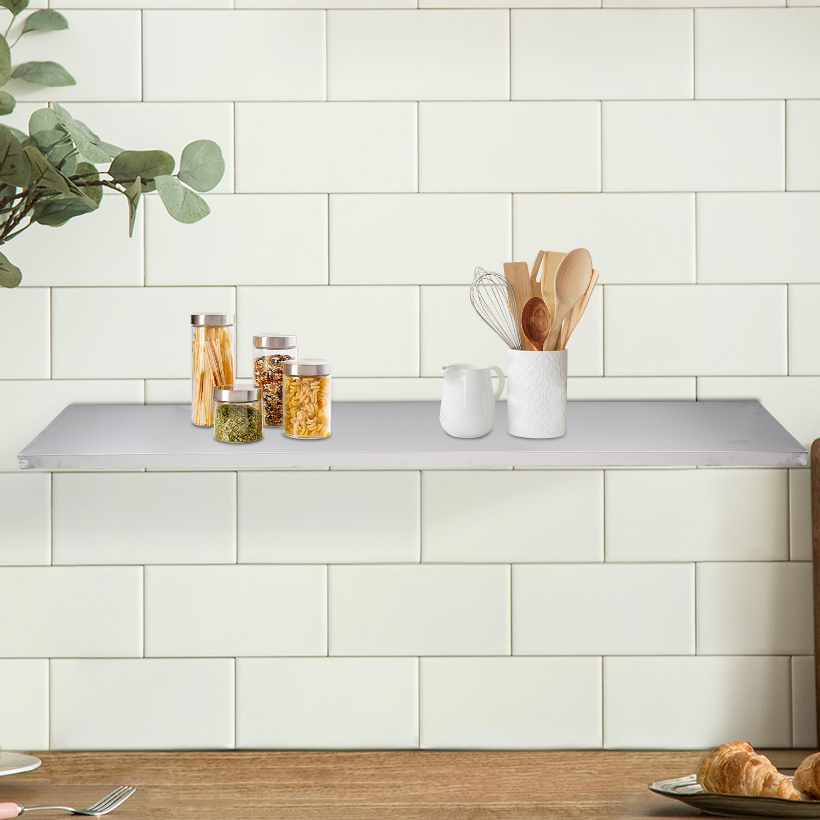 Concession Stand Shelf For Window Trailer Food Truck Folding Wall Mounted Stand