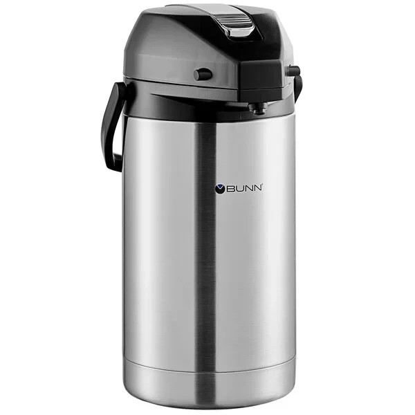 New in Box Bunn 3.0L Brew-Thru Lever Action Insulated Coffee Airpot