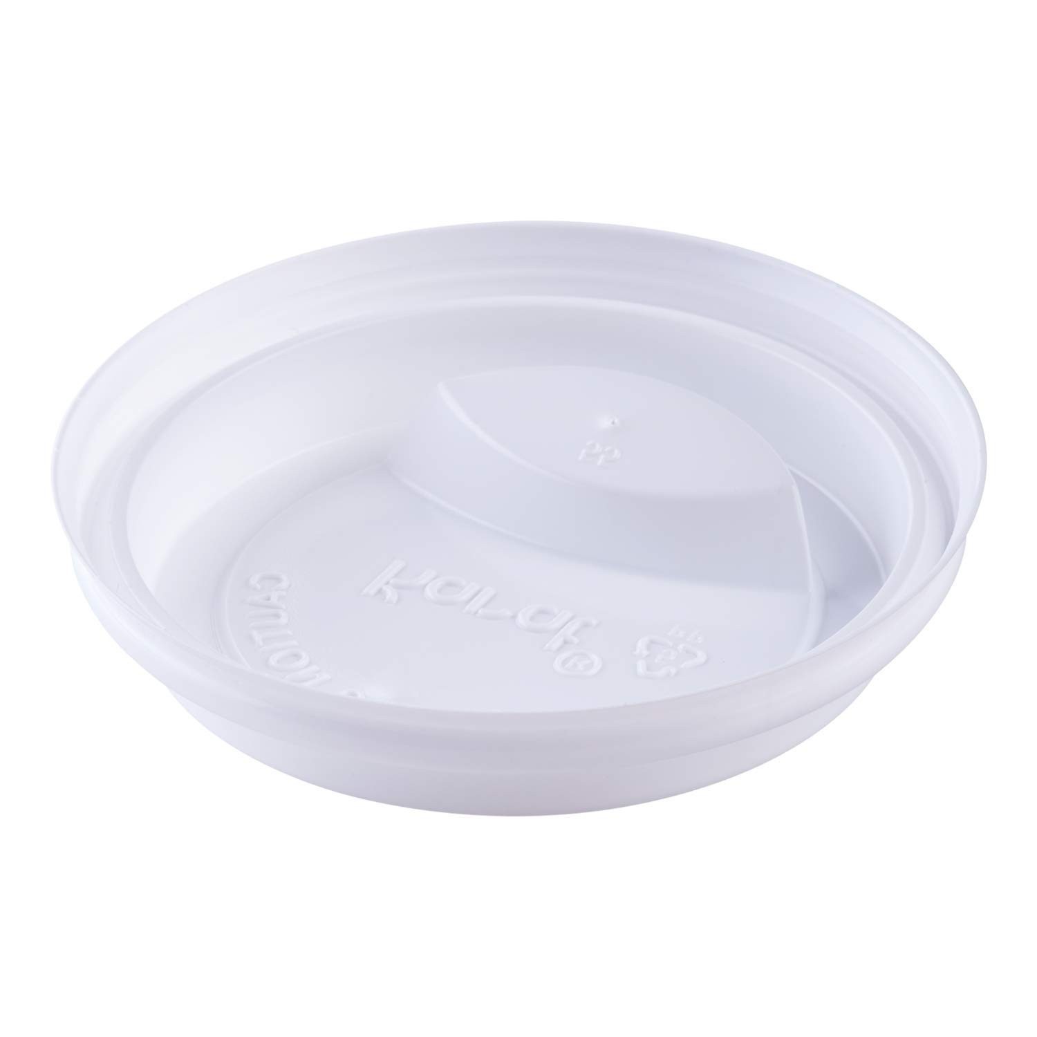 10-24 oz Sipper Dome Lid – White, Case of 1000, Perfect for Drinks & Events