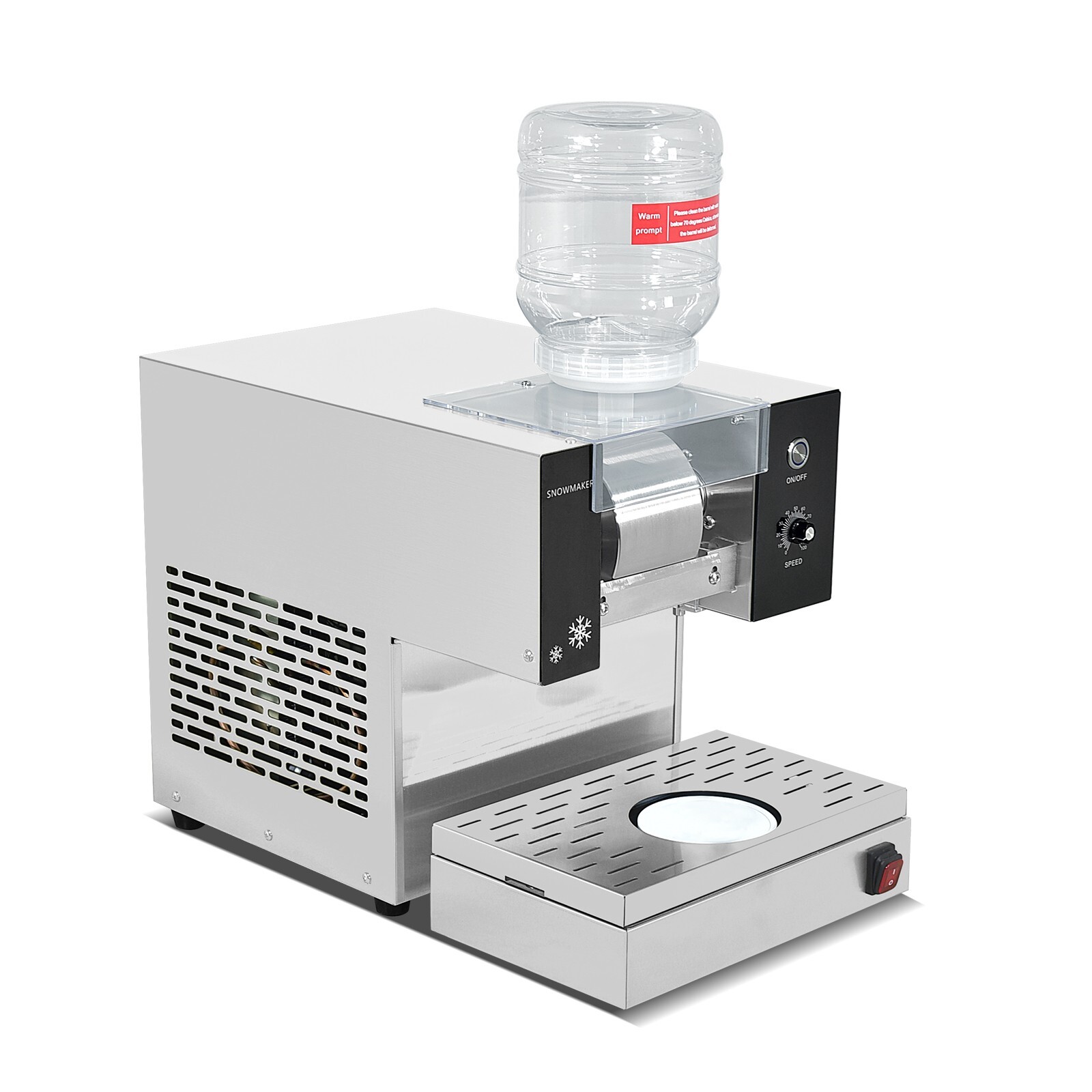 Kolice Korean Shaved Ice Machine Snowflake Ice -125kgs/day Restaurant Food Truck