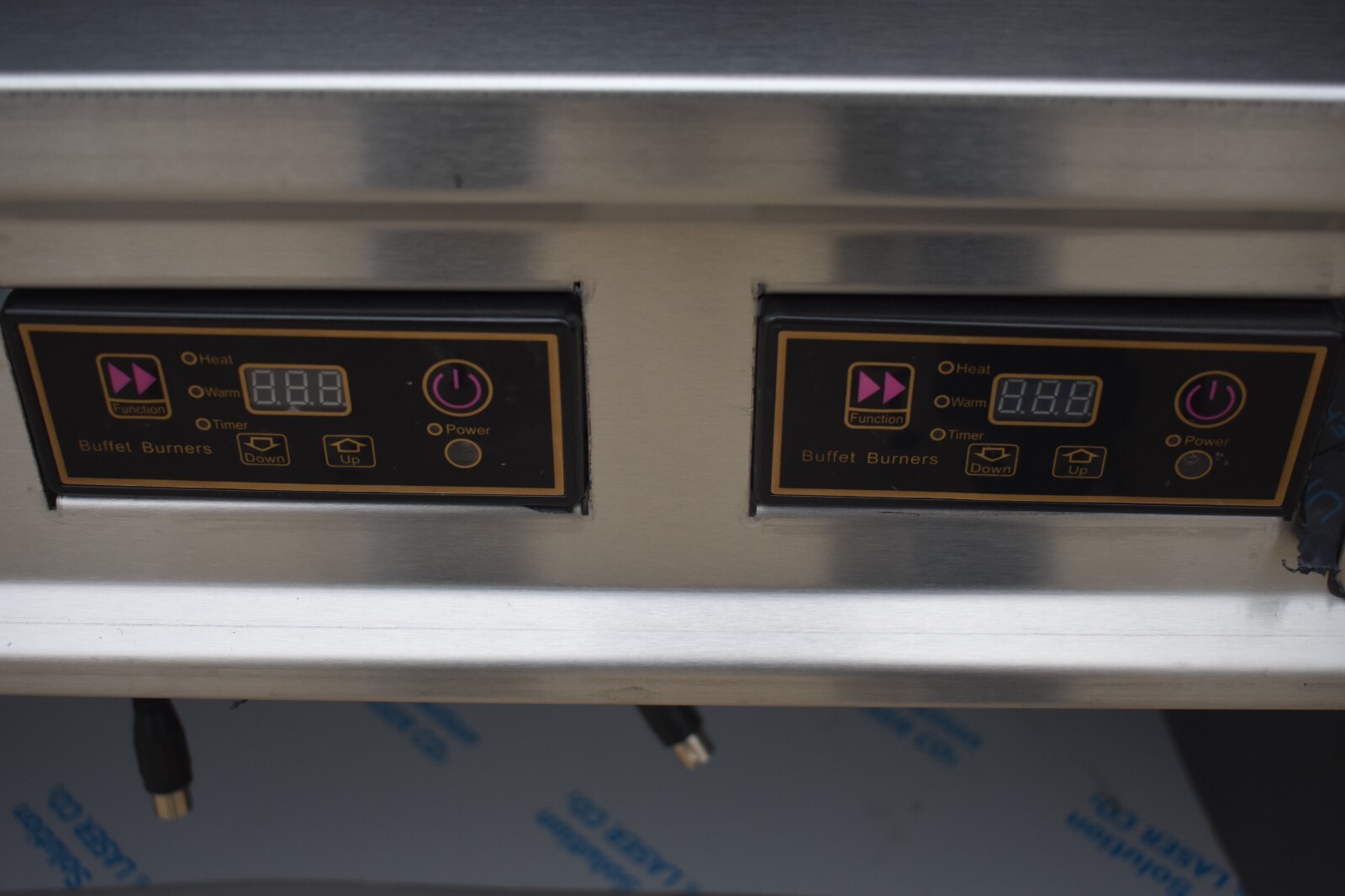 NEW CUSTOM INDUCTION HEATED FOUR COMPARTMENT HOT FOOD WELL / STEAM TABLE