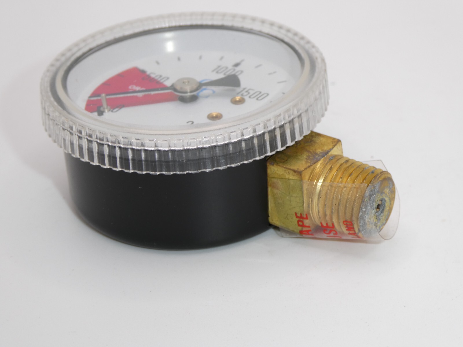 General Instrument Replacement High Pressure CO2 Gauge 0-2000 PSI «Lot of 2» RHT