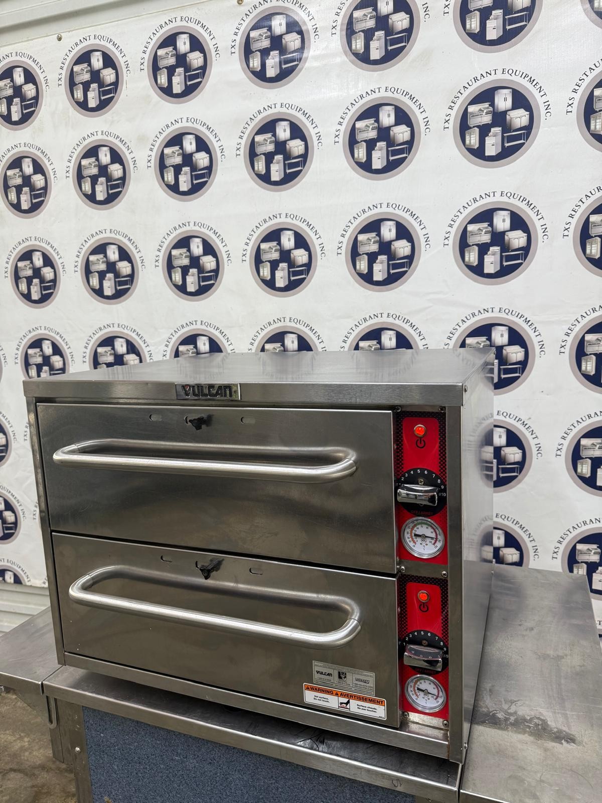 Vulcan VW-2S Warmer with 2 Drawers-30 Gallon120 volts