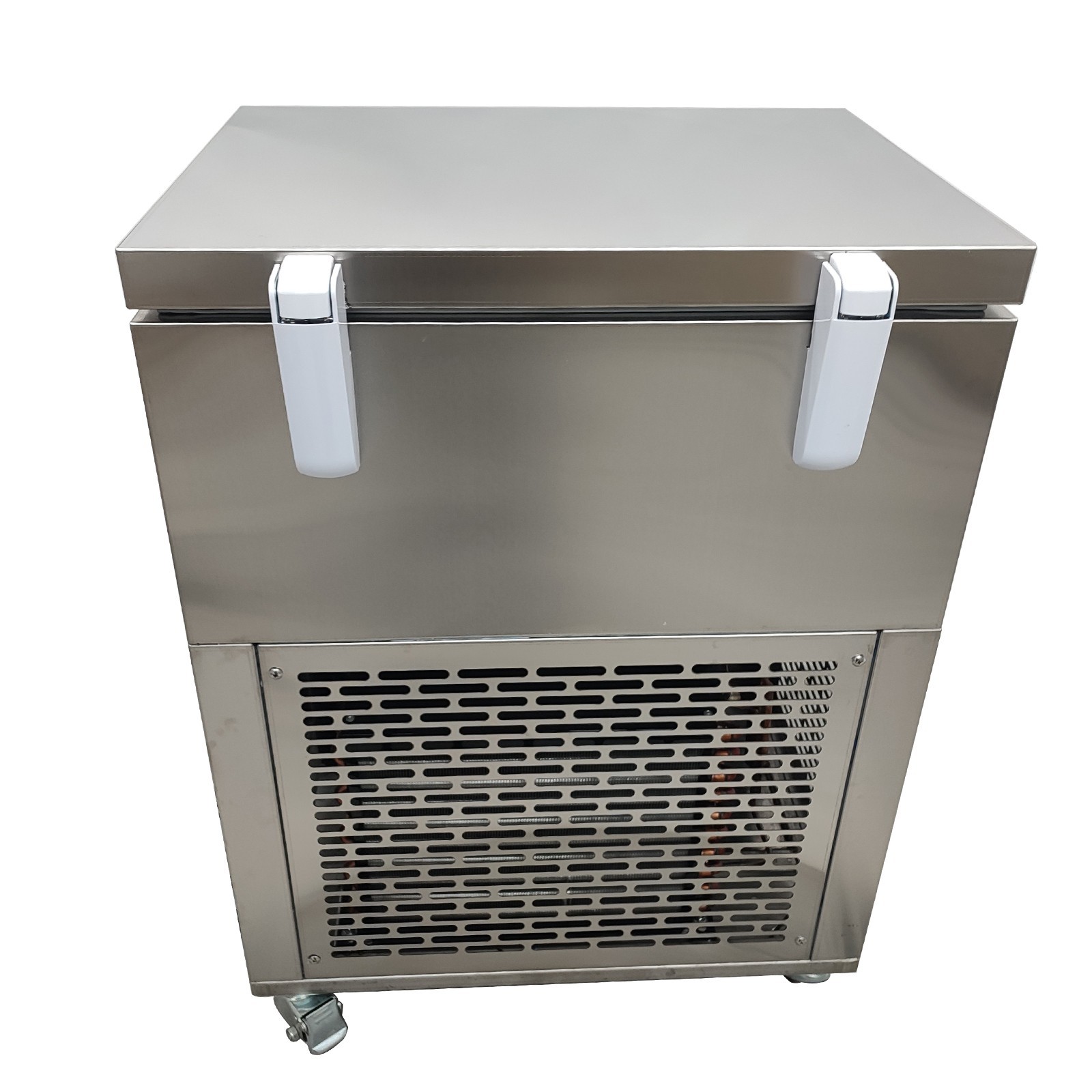 6 Buckets Snow Ice Making Machine Automatic Cylindrical Air Cooling Commercial
