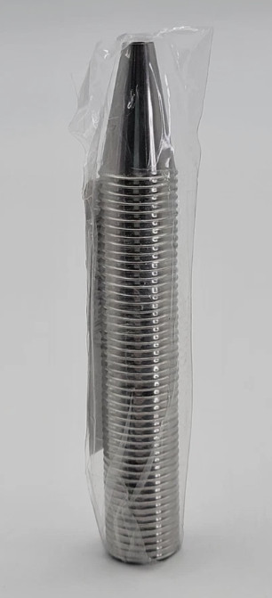 Ateco Pastry Piping Tips, Bulk Pack (2 styles, 50 Each) Lot of 100 Total Tips