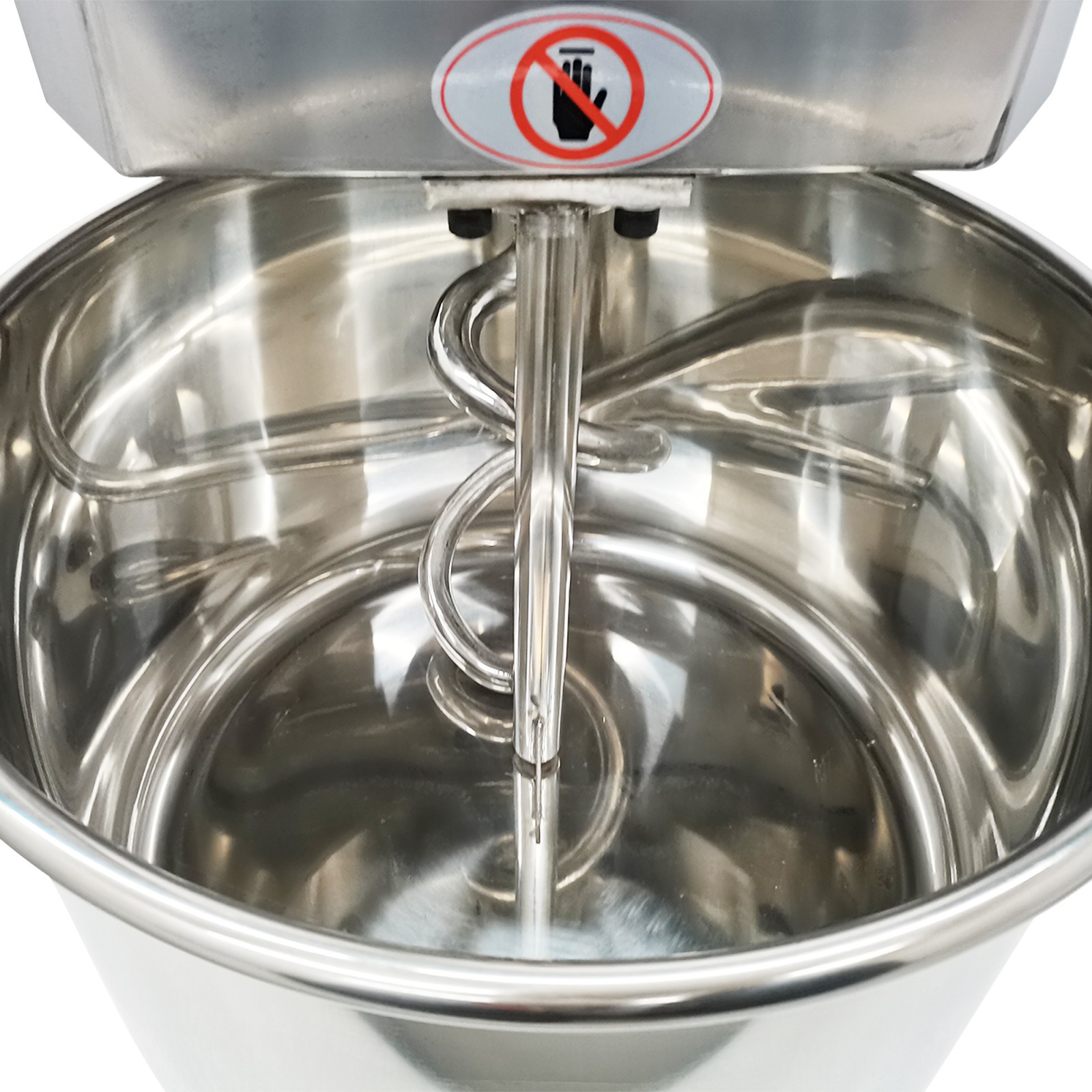 27*14*35in 30L Full Stainless Steel Double Action Double Speed Dough Mixer 110V