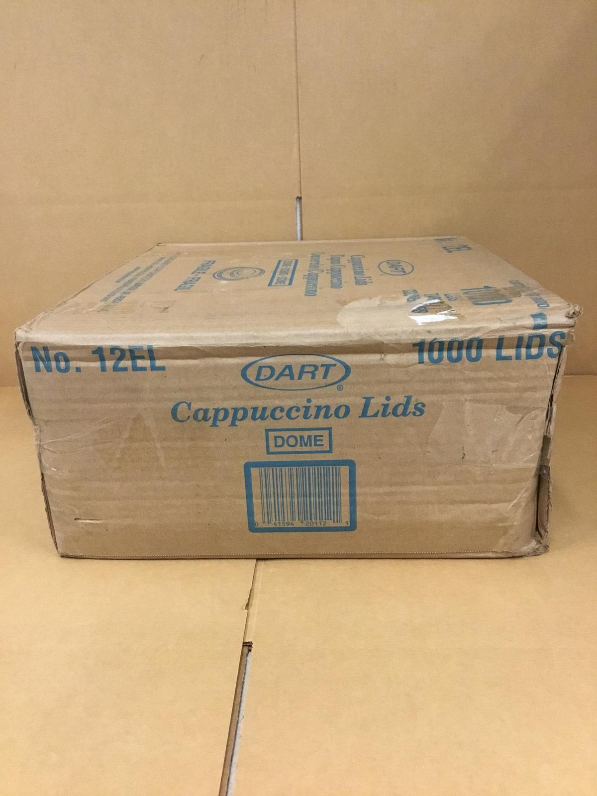 NEW Dart 12El Cappuccino Dome Cup Sipper Lids, 12oz, Case Of 1000, FREE SHIPPING