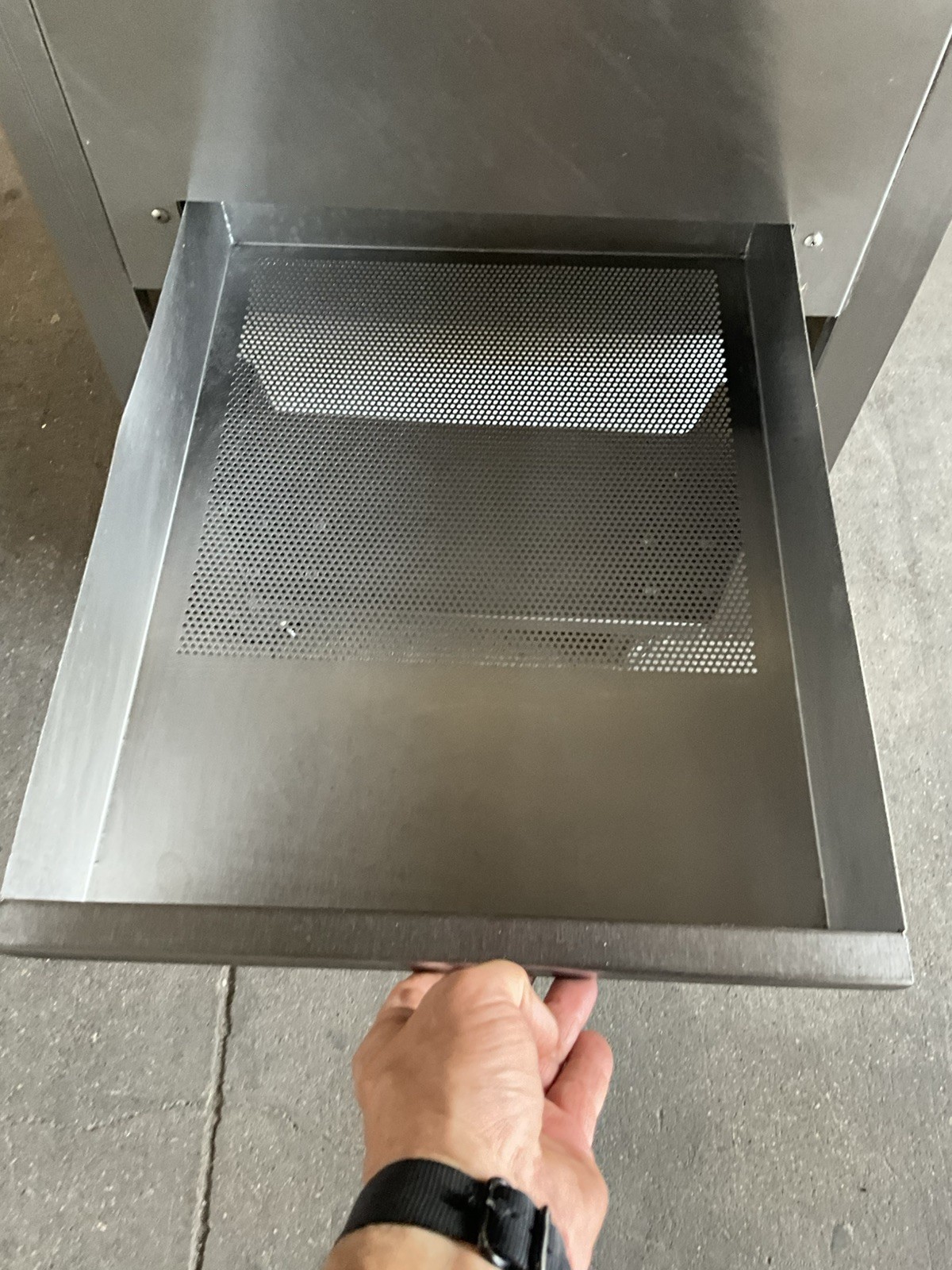 BKI breading station BT-24M Marinate Basket & Sifter Drawer Fried Chicken Fish