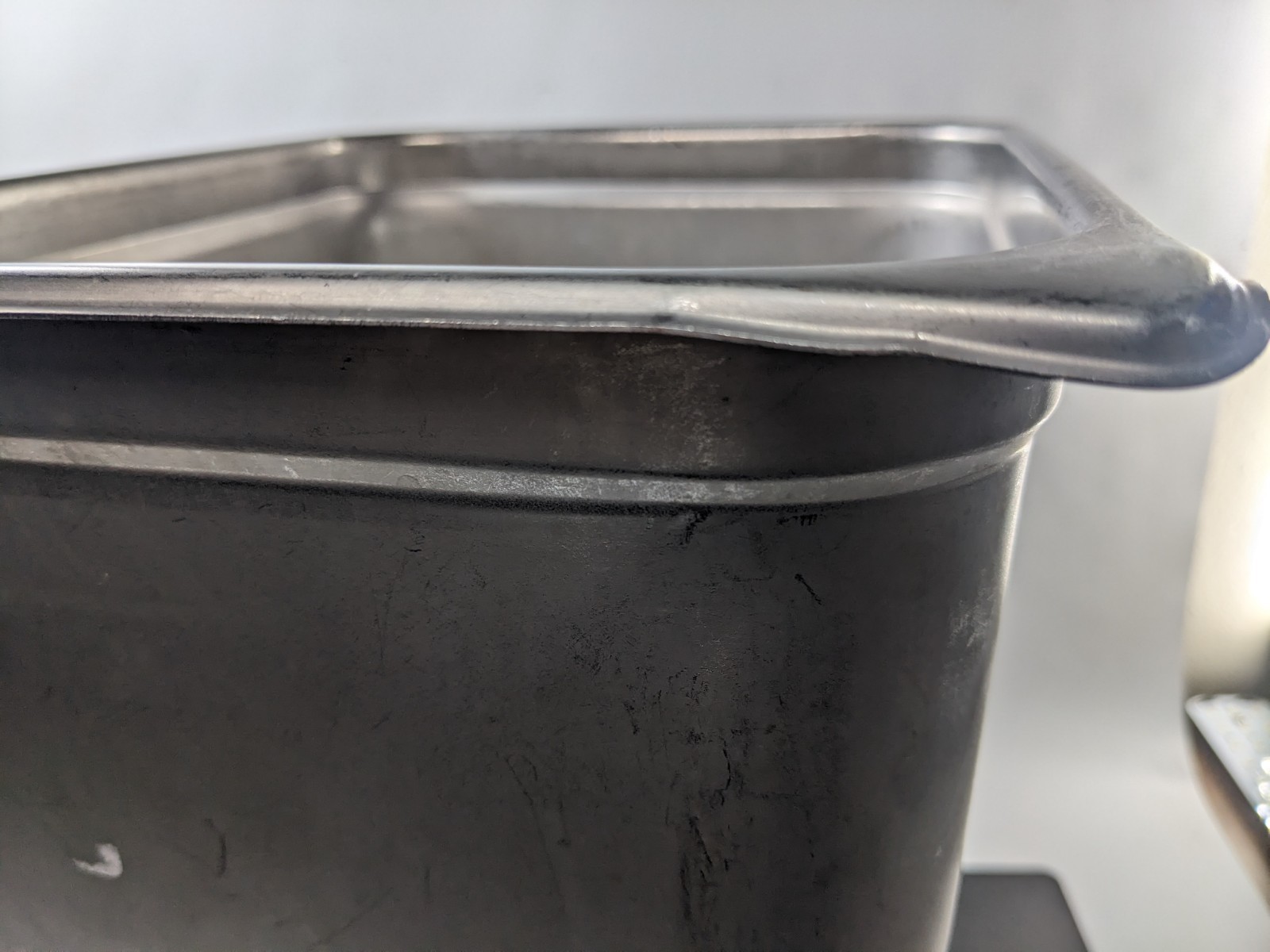 Winco SPJH-206 12 Inch 22 Gauge Heavyweight Stainless Steel Steam Table Pan