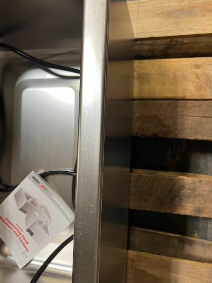 ServIt FW150 12″ x 20″ Full Size Electric Countertop Food Warmer – 120V, 1500W