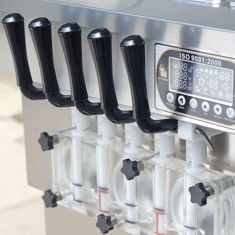Kolice Commercial 5 flavors soft ice cream maker Soft serve ice cream machine