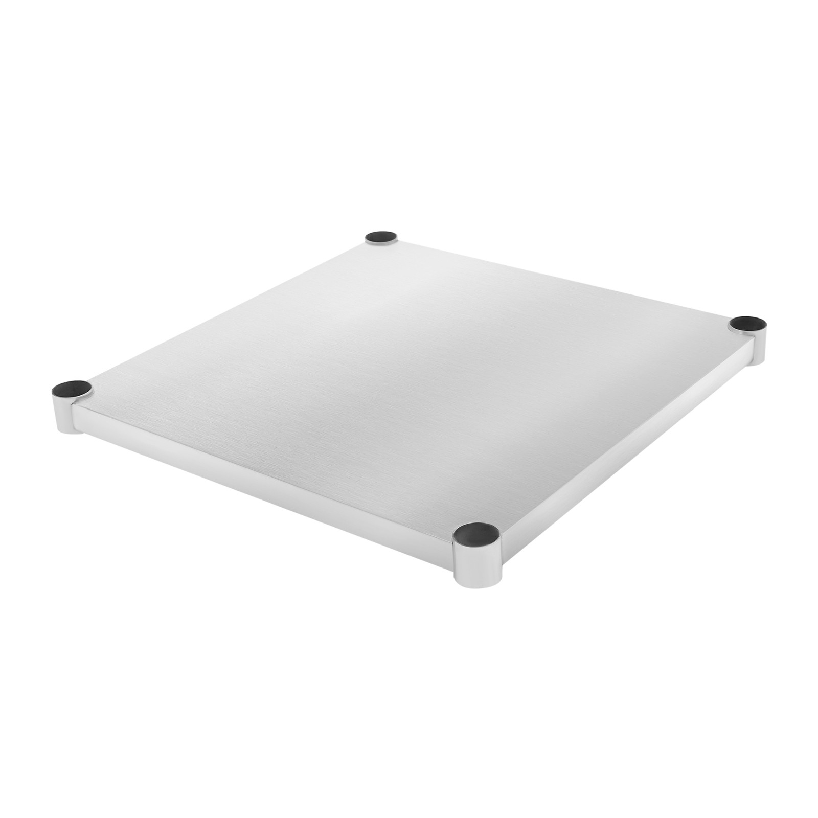 55*55CM Stainless Steel Table Adjustable Lower Shelf Under Shelf for Work Tables