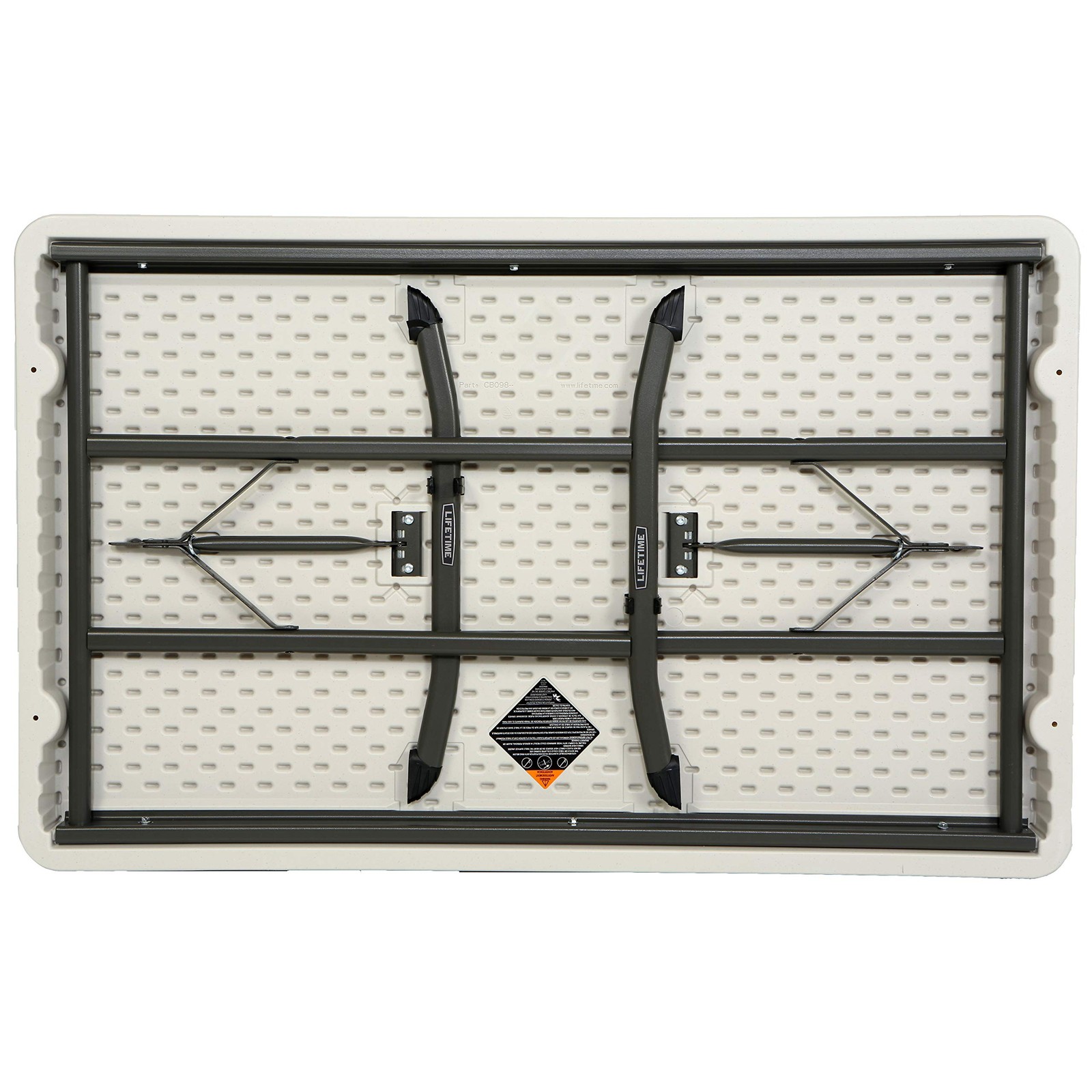 Lifetime 80568 48 X 30 Wide Folding Utility Table 1