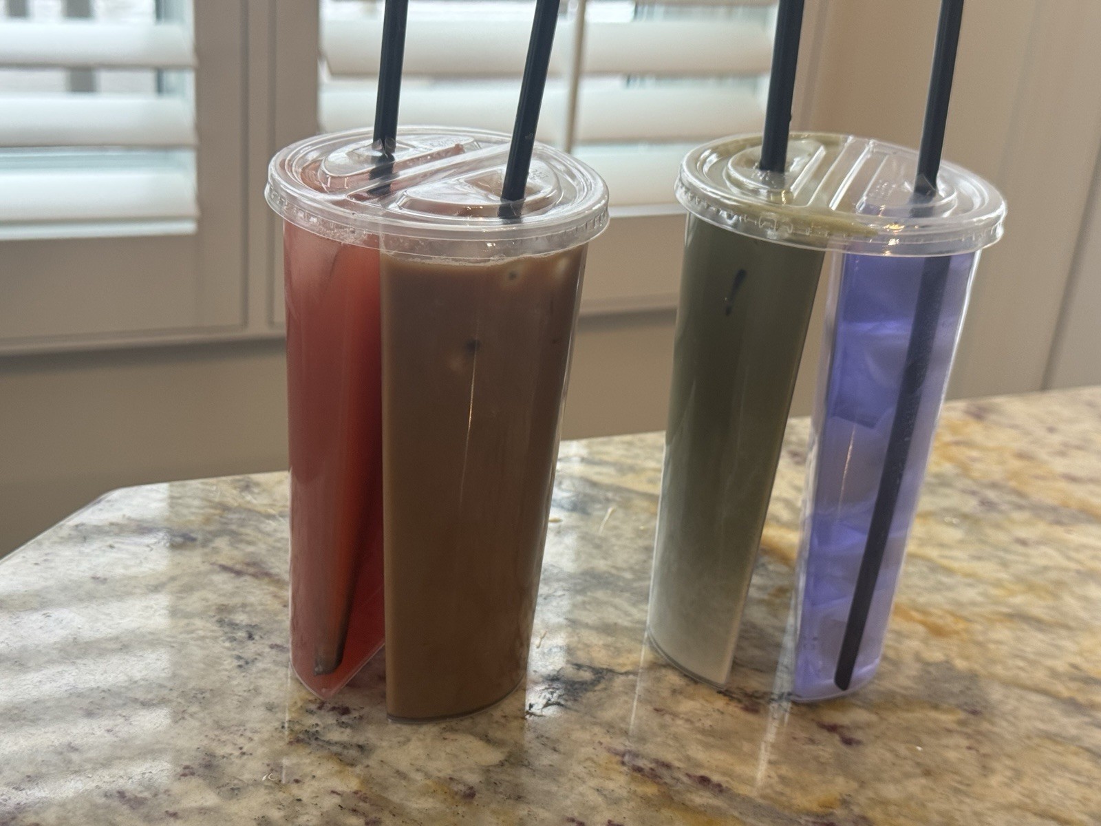 Sharing Plastic Cups with Lids