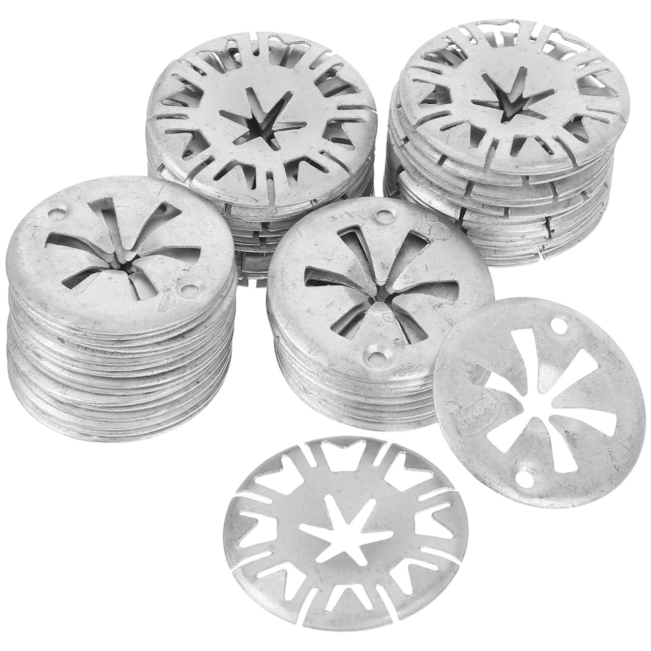 Zerodeko 50Pcs Car Clip Plate Retainers and Insulation Washers 1.18In Univers…