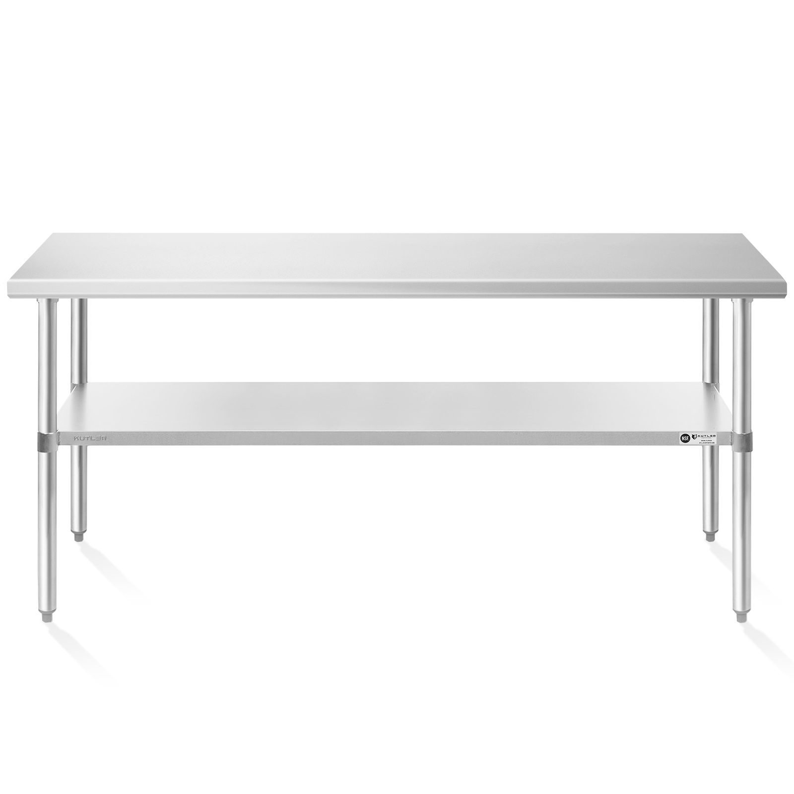 30×72 Stainless Steel Table, NSF Commercial Restaurant Kitchen Prep & Work Table
