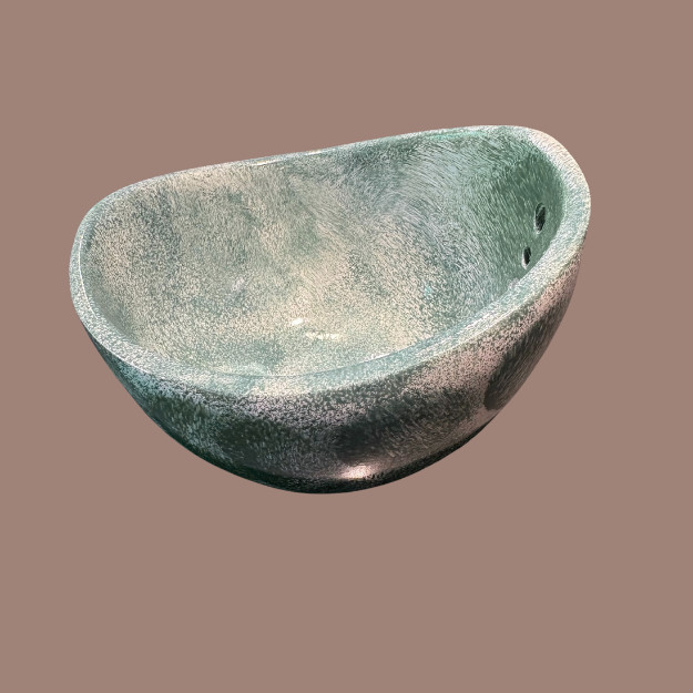 Ceramic Herb Stripper Bowl -Herb Stripper, Herb Stripping Bowl