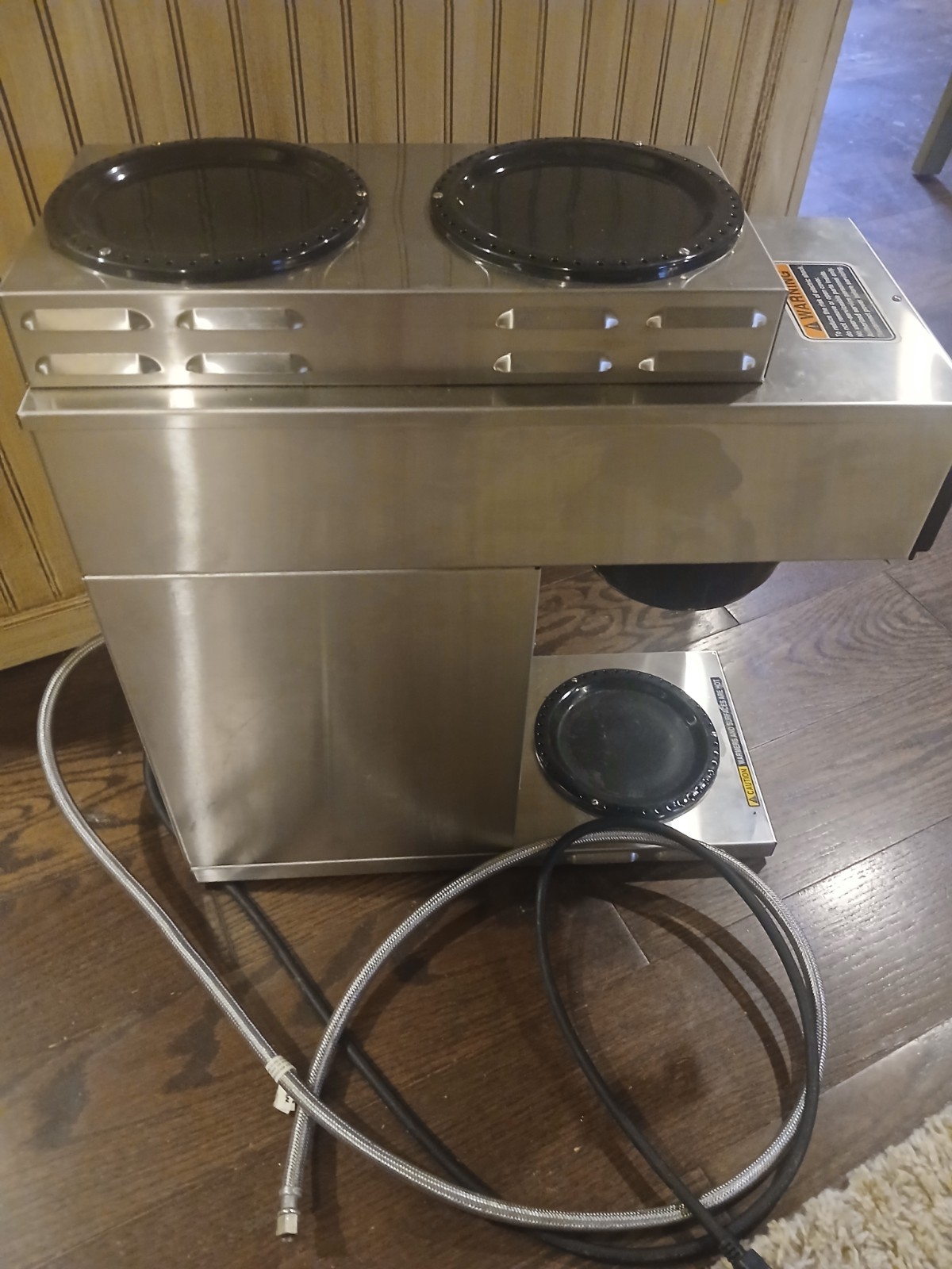 BUNN AXIOM 15-3 Commercial Automatic Coffee Brewer Maker Machine 3 Burners