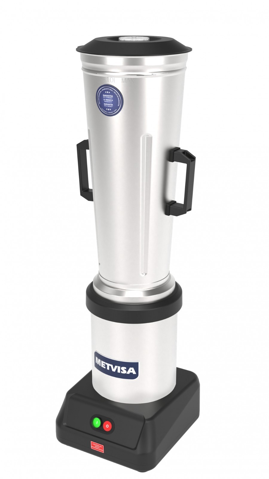 BLENDER 2.6GL – 10LT. COMMERCIAL PROFESSIONAL. PLASTIC BASE.0.75HP BIMG METVISA