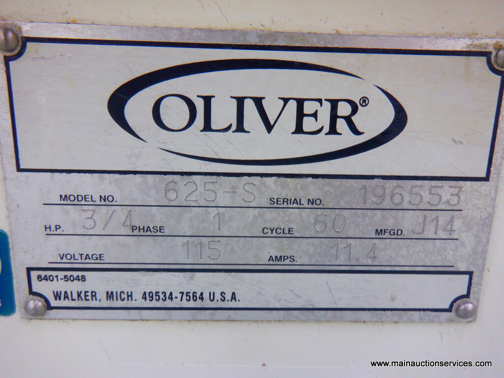 Oliver 625-S, Commercial Semi-Automatic Dough Divider/Round