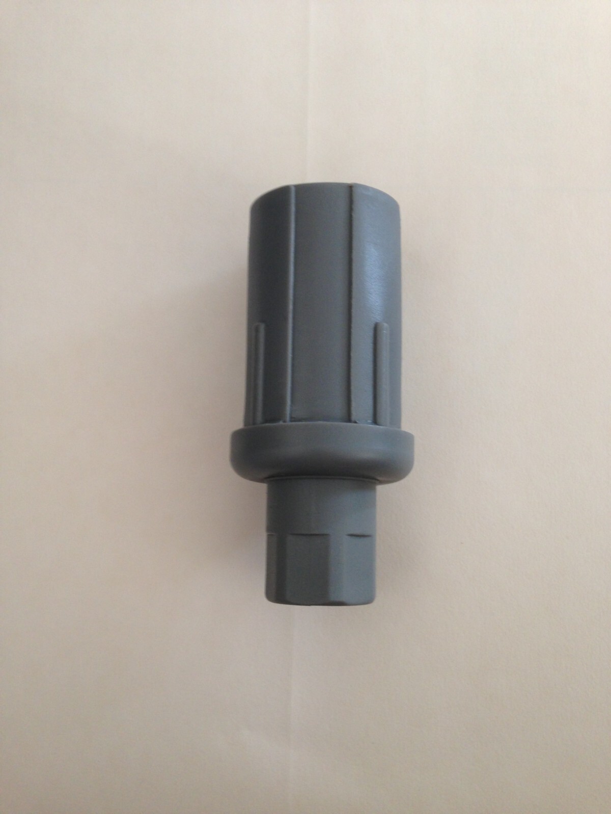 4 GRAY PLASTIC ADJUSTABLE BULLET LEG FOOT 1-5/8 OD TUBING CHG A10-0841-C KASON