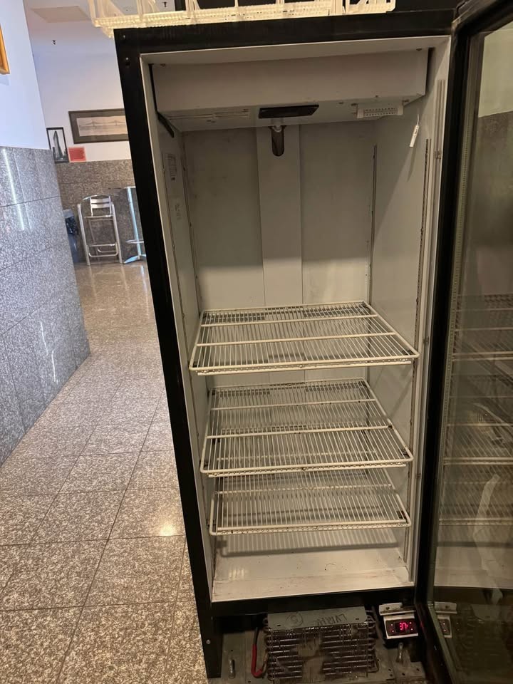 12.8cu.ft Commercial Glass Door Merchandiser Beverage Refrigerator Display ETL