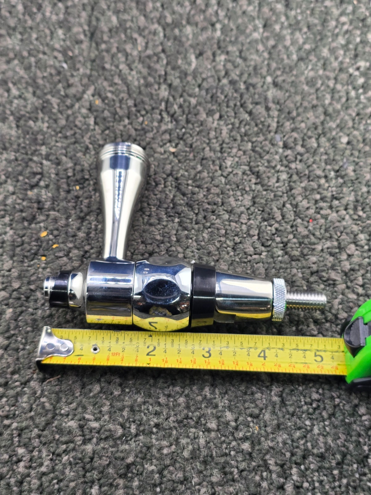 Micro Matic JESF-4 Nitro Stout and Ale Faucet Draft Beer Pump Stainless Steel