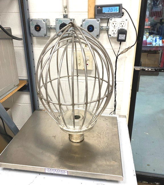 Mixer Attachment/ Hobart Whisk VML-80-I Stainless Steel Welded wires/HD 21 LBS
