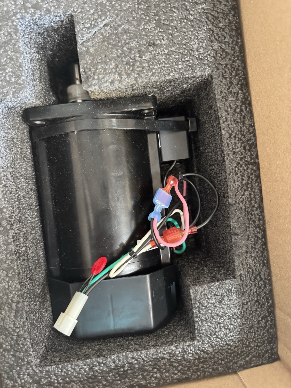 FBD 12-2360-0004 GEARMOTOR ASSEMBLY, ,115V 60 HZ BLACK.. GENUINE OEM .. NEW