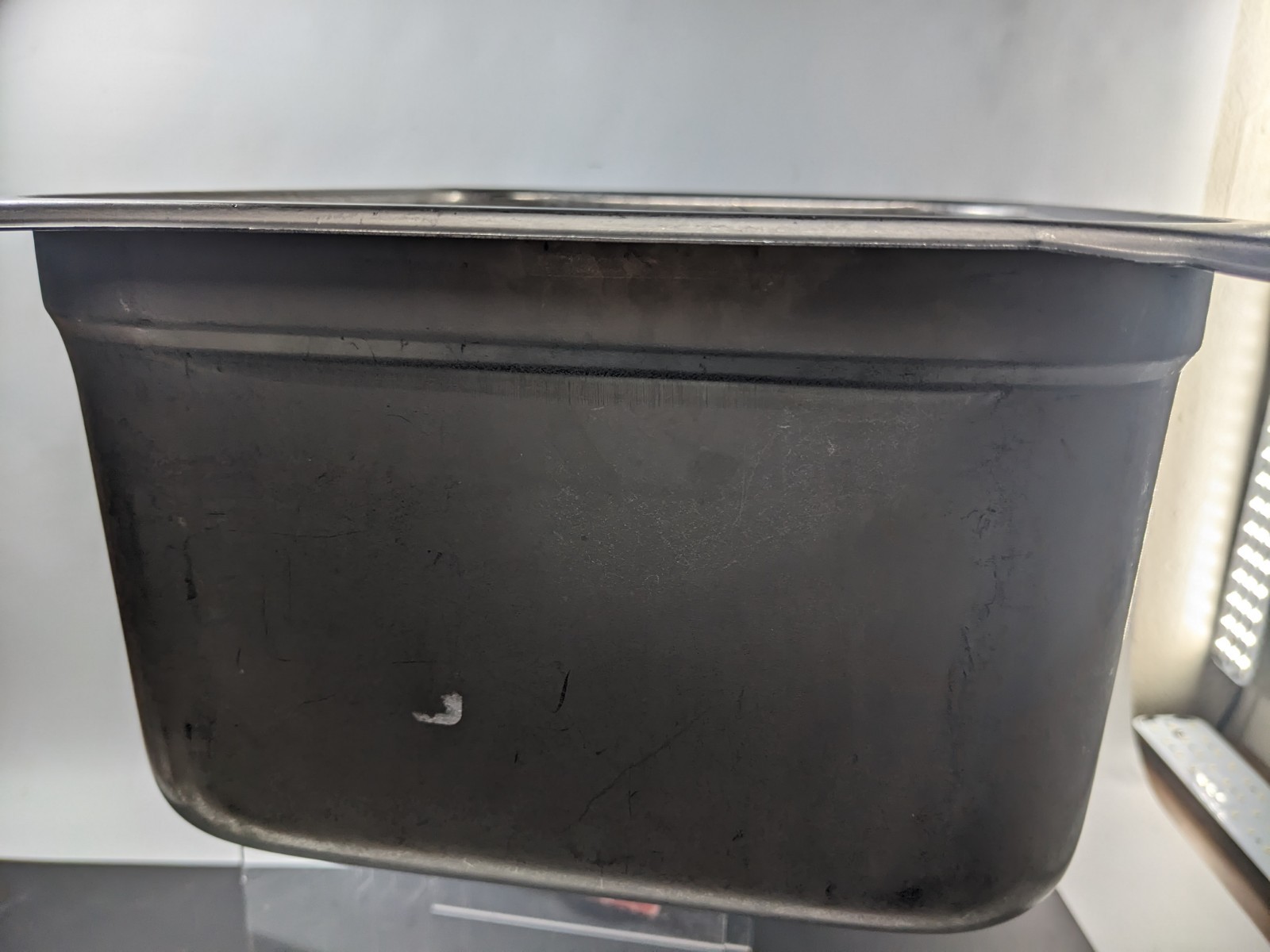 Winco SPJH-206 12 Inch 22 Gauge Heavyweight Stainless Steel Steam Table Pan