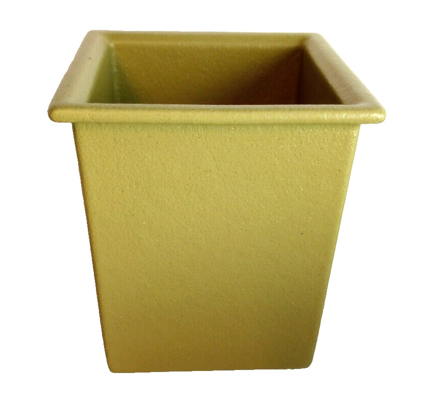 New Commercial Bugambilia Square Salad Bar Bowl, 2.1 Qt Willow Resin Aluminum