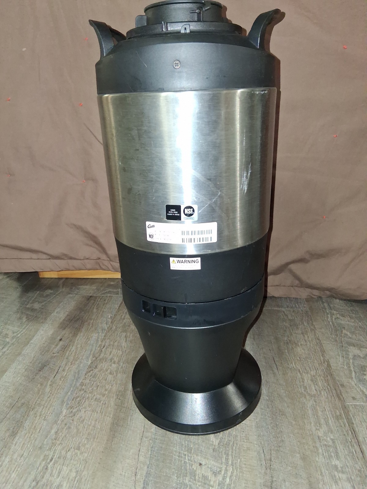 Curtis TXSG1501S600 ThermoPro Vacuum Coffee Server 1.5 Gallon