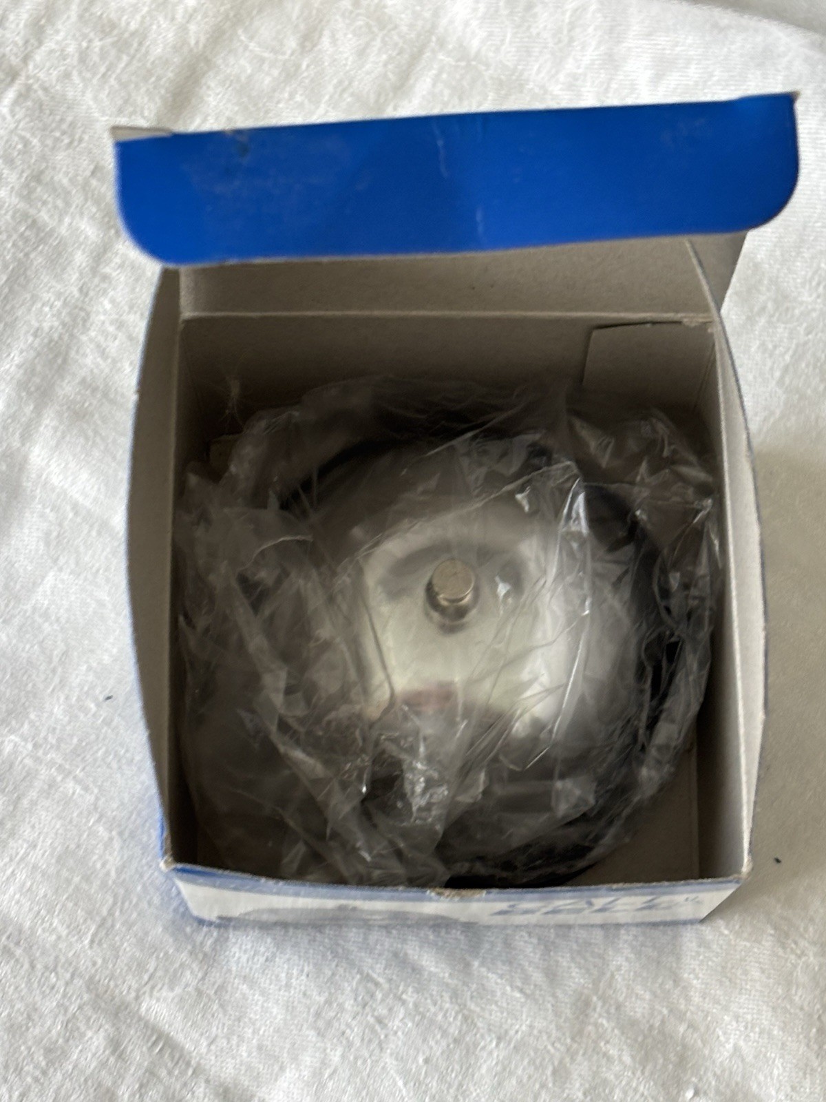 Advantus Call Bell Model CB10000 – Silver/Black Desk Counter Bell – New in Box