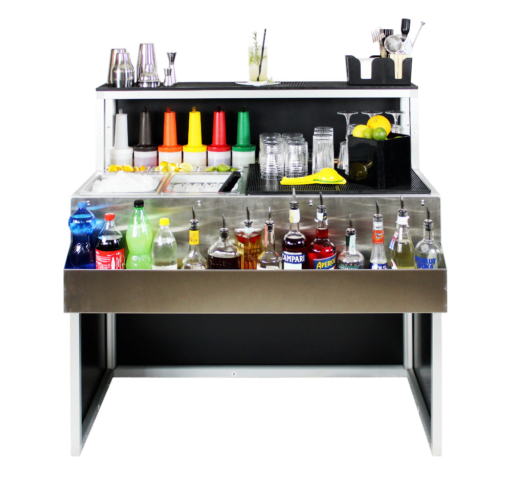 PORTABLE REMOVABLE BAR counter station by BARTENDER – bartender station 120 cm