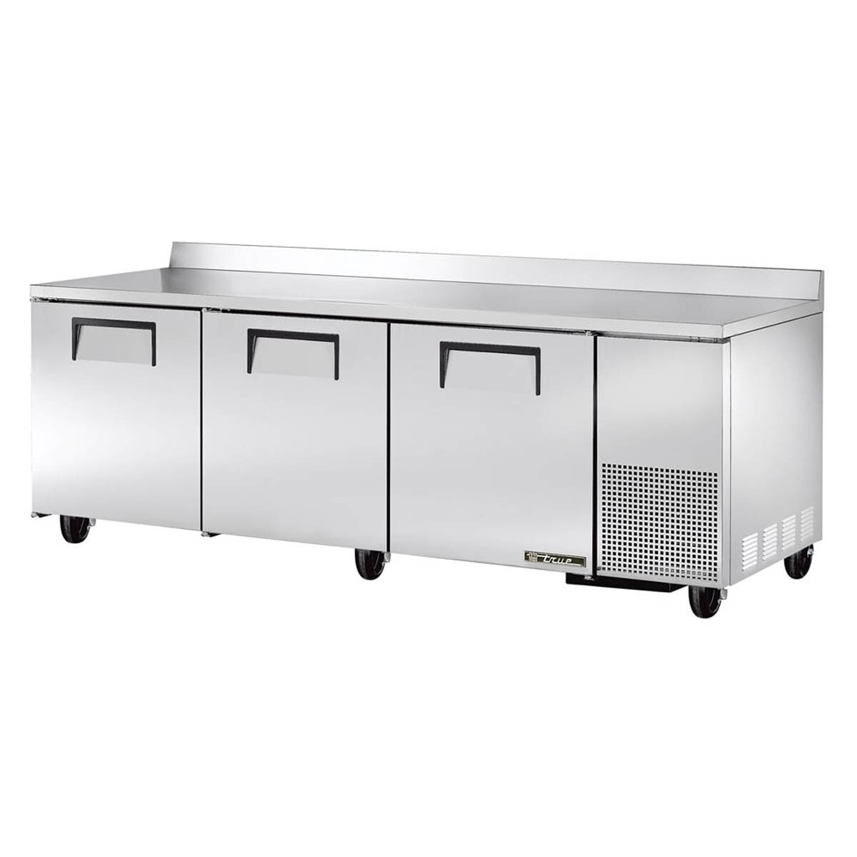 True TWT-93-HC 93″ Solid Three Deep Door Worktop Refrigerator, 31 Cu. Ft.