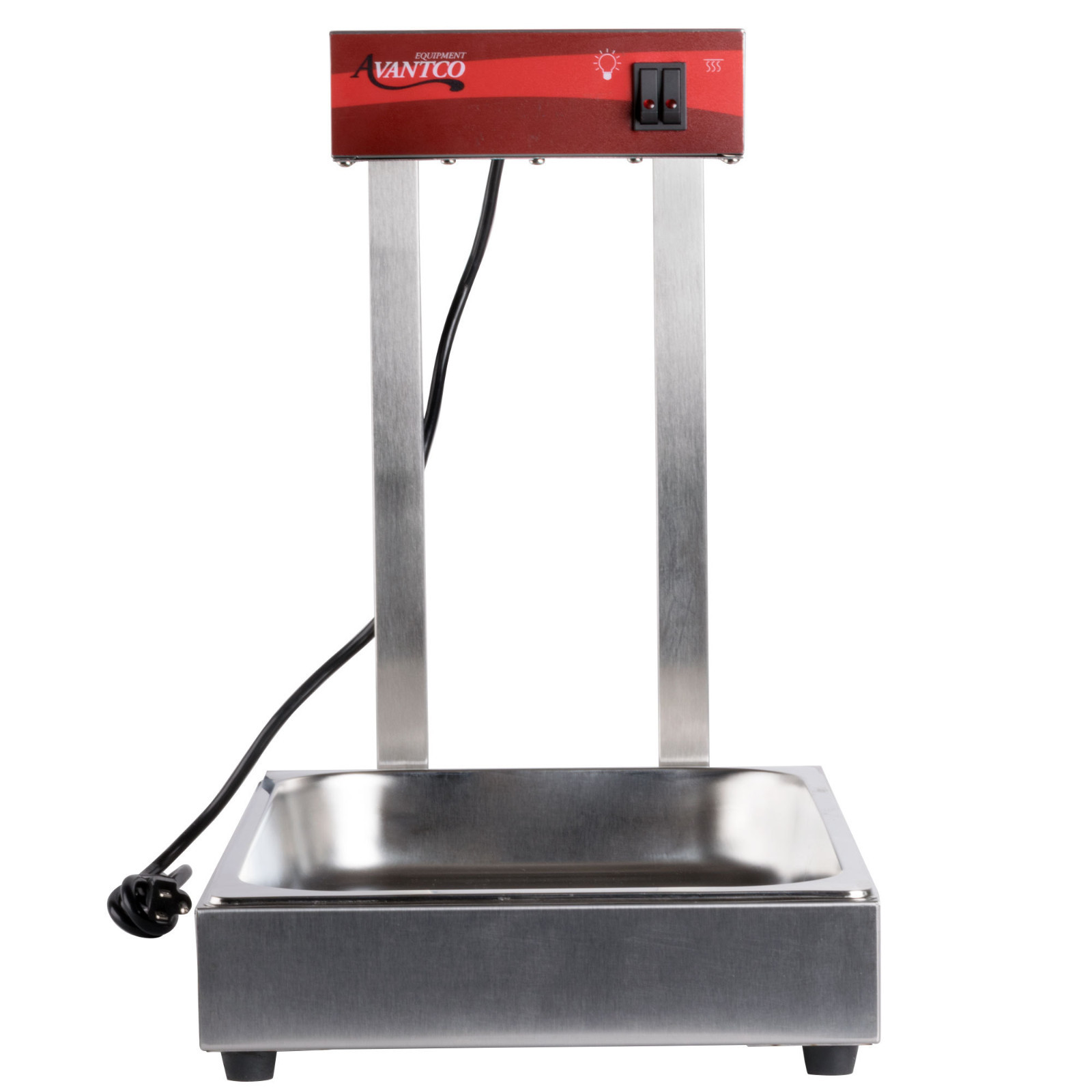 Infrared Food Pan Warmer Fry Dump Station Heat Lamp Stand Avantco Strip Calrod